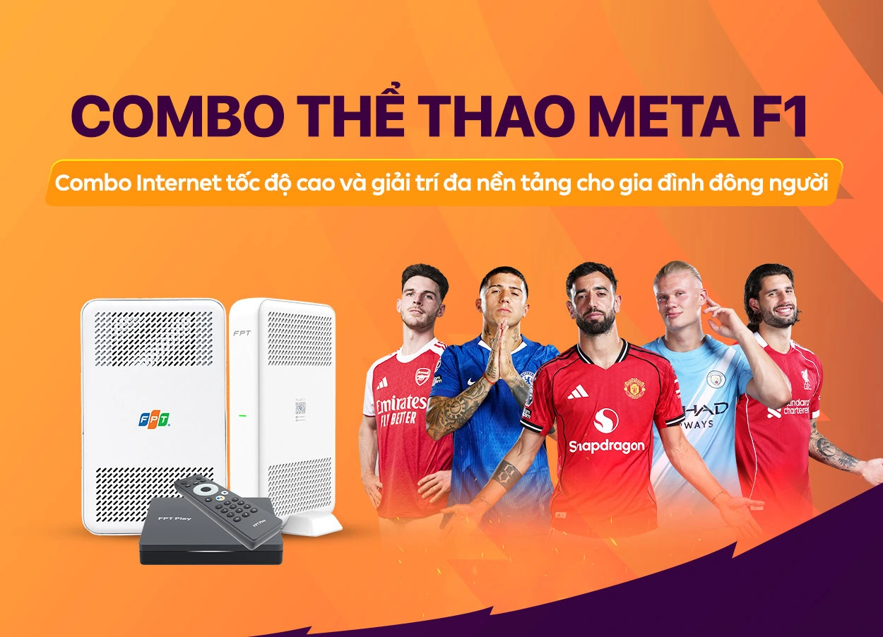 Đăng ký Combo Thể Thao Meta F1